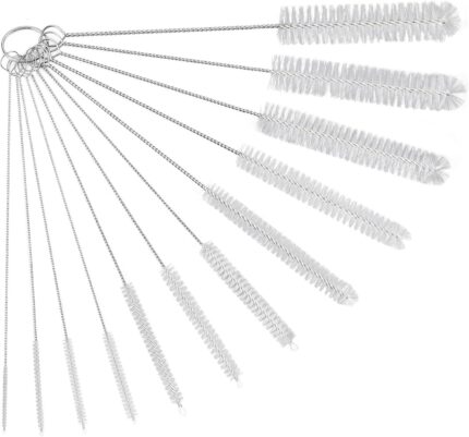 Bottle Brush, 12 Pcs Nylon Cle…