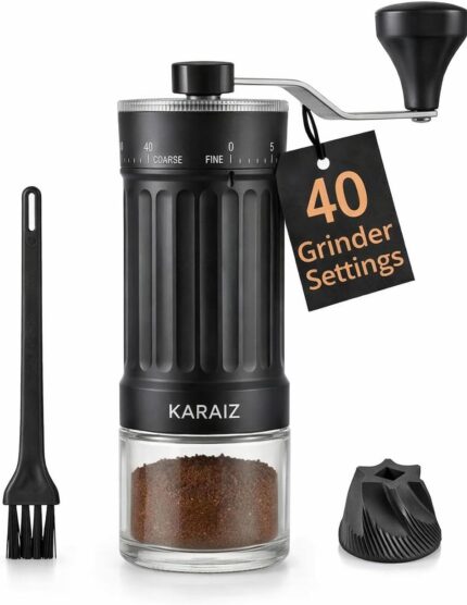 Manual Coffee Grinder, with Hi…