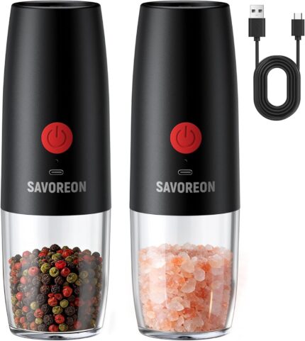 Rechargeable Electric Salt and…