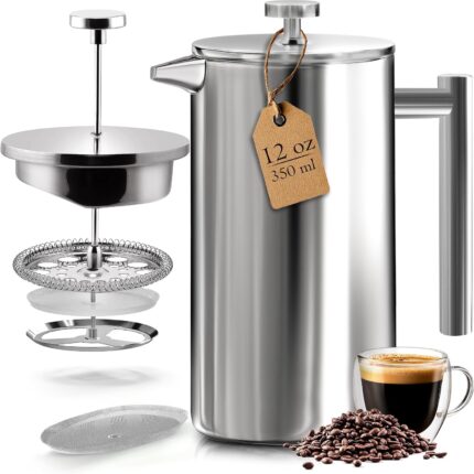 KICHLY 350ml Stainless Steel F…
