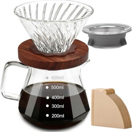 Pour Over Coffee Maker Set,600…