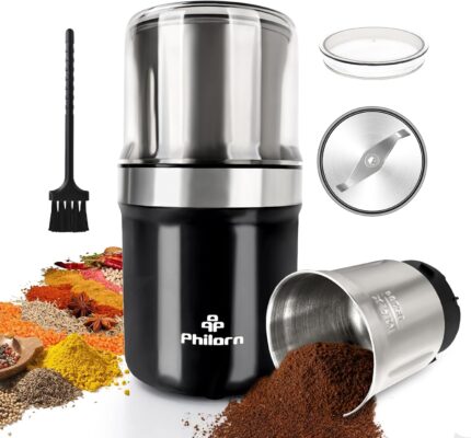 Philorn Electric Coffee Grinde…