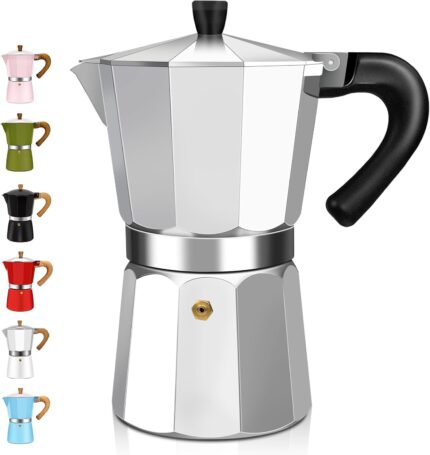2 Cup Aluminum Espresso Stovet…