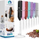 Powerful Milk Frother Handheld…