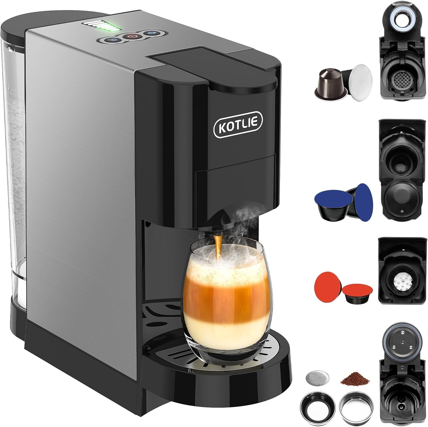 5 in 1 Espresso Single Serve C… 5 in 1 Espresso Single Serve C…