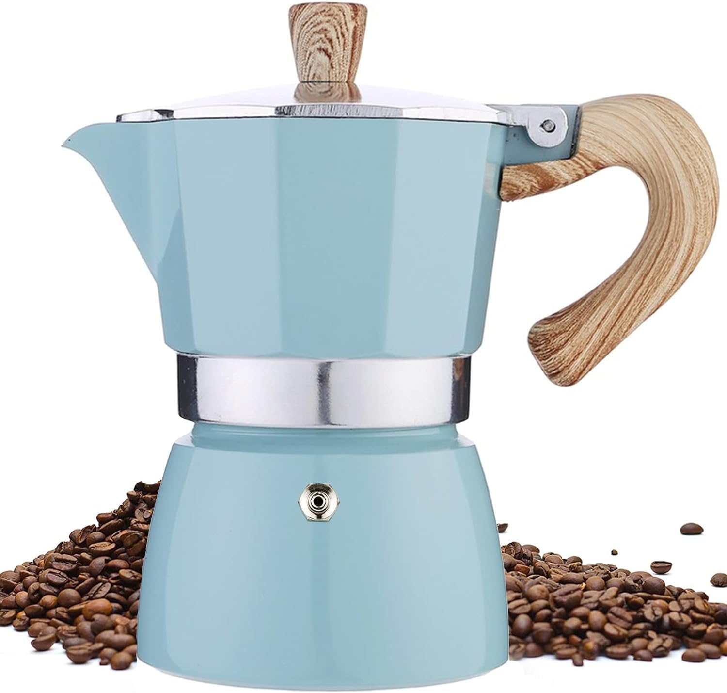 Moka Pot, Italian Coffee Pot 3… Moka Pot, Italian Coffee Pot 3…
