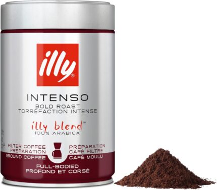 illy Intenso Ground Coffee, Da…