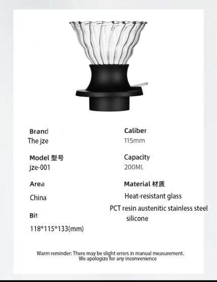 Switch Immersion Dripper Size …