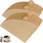 200PCS Coffee Filter Papers, D…