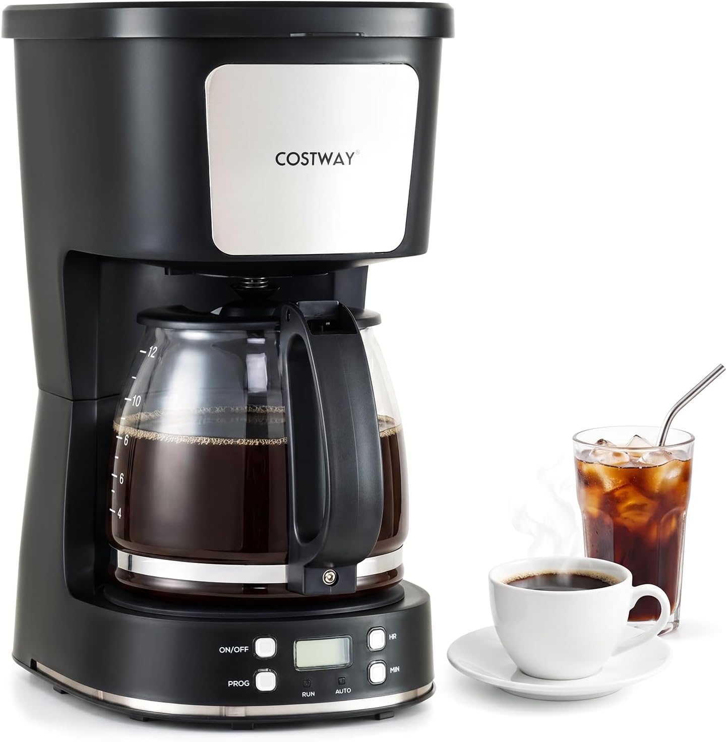 COSTWAY 1.5L Filter Coffee Mac… COSTWAY 1.5L Filter Coffee Mac…