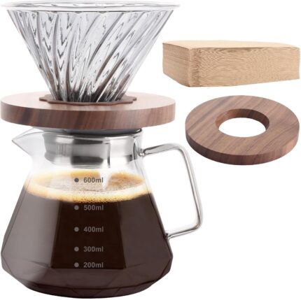 WOPPLXY Pour Over Coffee Maker…