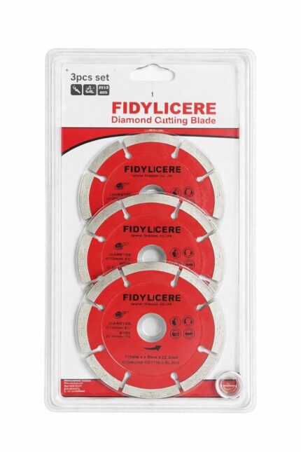 3 Pack Segmented 115mm Diamond…