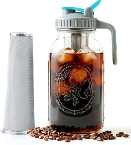 Mason Jar Cold Brew Coffee Mak…