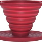 Pour Over Coffee Maker,Red Col…