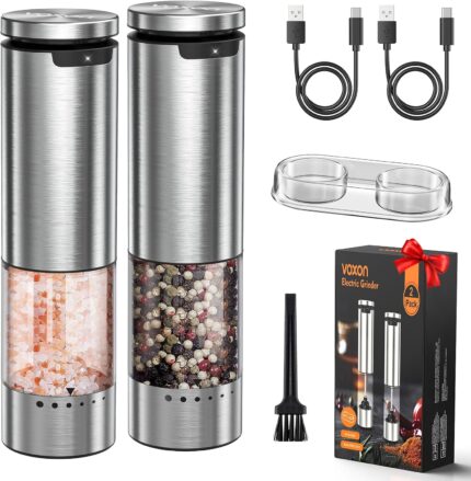 VOXON Electric Salt and Pepper…