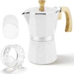 300ML 6 Cup Aluminium Stovetop…