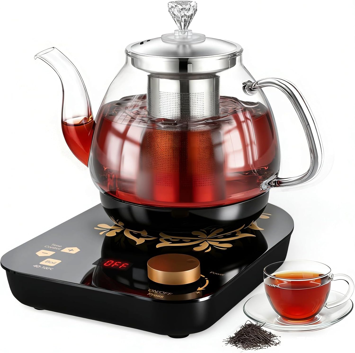 KaiPine Glass Electric Tea Ket… KaiPine Glass Electric Tea Ket…