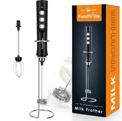 FoodVille Milk Frother, Rechar…