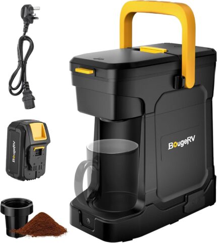 BougeRV Cordless Coffee Machin…