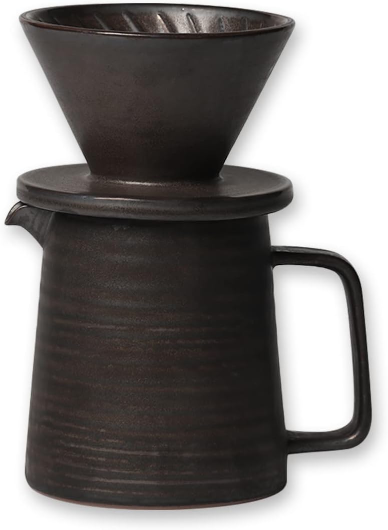 Stoneware Pour Over Coffee Set… Stoneware Pour Over Coffee Set…