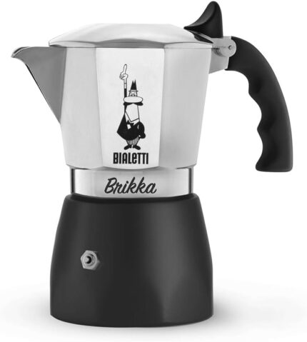 Bialetti Brikka Moka pot 0.1 L…
