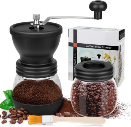 Manual Coffee Grinder with Cer…