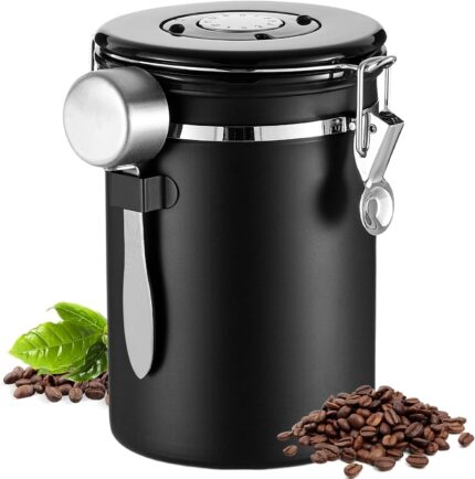 Airtight Coffee Canister, 1.8L…