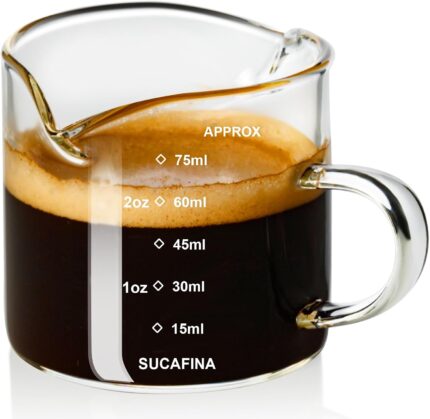 PARACITY Espresso Cups with Ha…