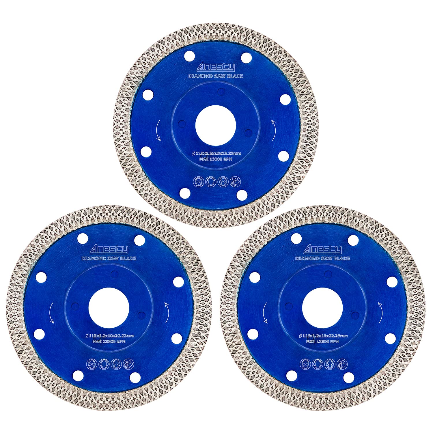 Diamond Saw Blade,3Pcs Super T… Diamond Saw Blade,3Pcs Super T…