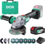DCA Cordless Angle Grinder wit…