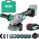 DCA Cordless Angle Grinder wit…