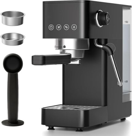 AMZCHEF 20 Bar Compact Espress…