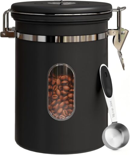 Coffee Canister with Window, C…