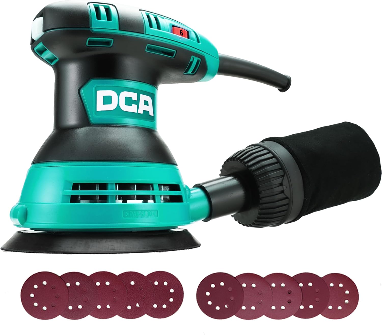 DCA Random Orbital Sander, 300… DCA Random Orbital Sander, 300…