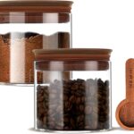 500ml Glass Coffee Canister wi…