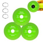 115mm Glass Cutting Disc,3Pcs …