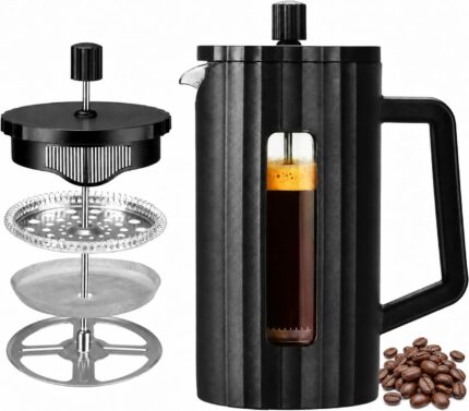 Cafetiere, 1L/8 Cups French Pr…